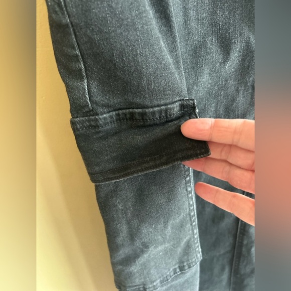 RFM stretch denim midi skirt - Picture 4 of 11